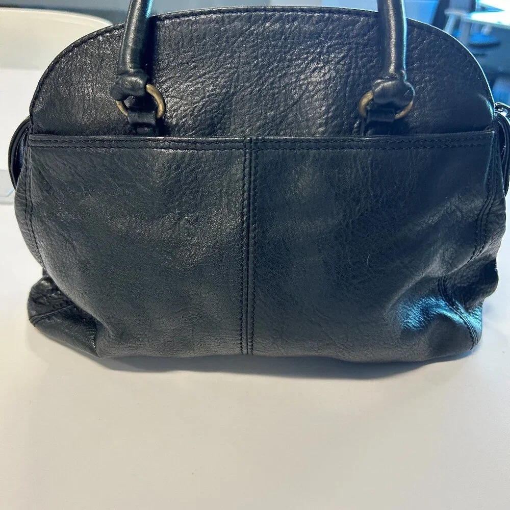 Etienne Aigner Soft Leather Small Top Handle Purse 9" tall x 12" wide x 3" deep - Picture 6 of 10